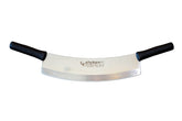 Double Handle Mincing Knife 35 cm